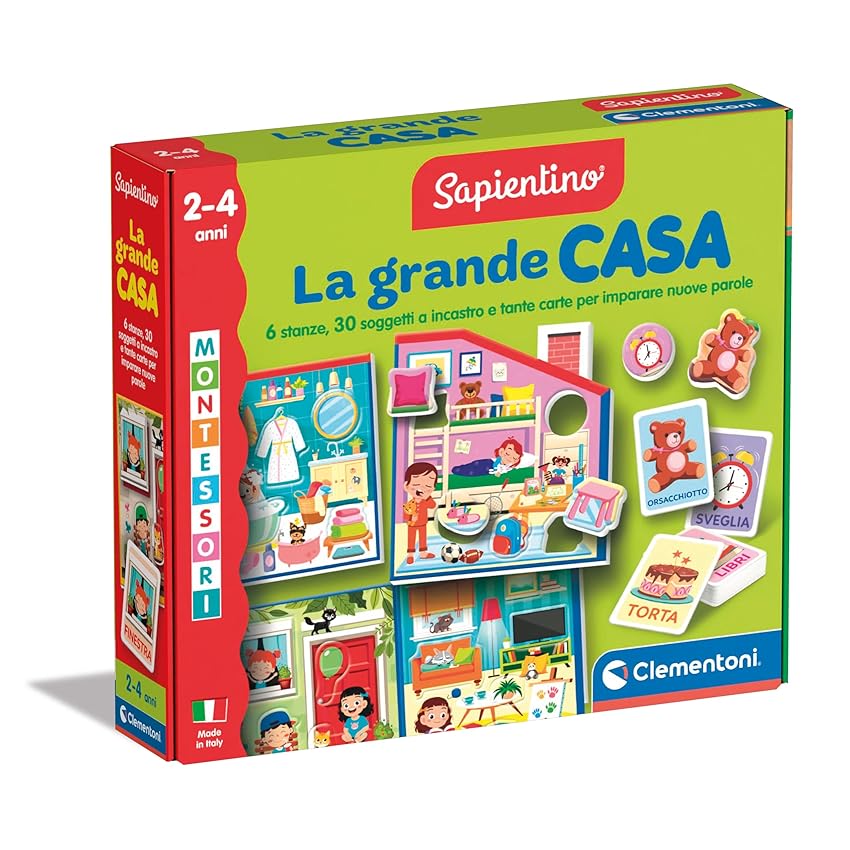 Clementoni - Sapientino Montessori La Grande Casa Clementoni - Sapientino Montessori La Grande Casa