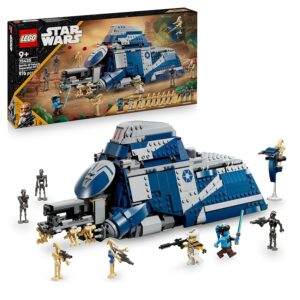LEGO Star Wars 75435 MTT Separatista Battaglia di Felucia - Giocattolo Interattivo con Speeder