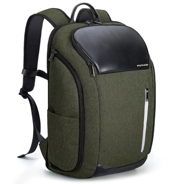 Ponhog Zaino Uomo Porta PC 17 Pollici - Zaino da Viaggio Idrorepellente
