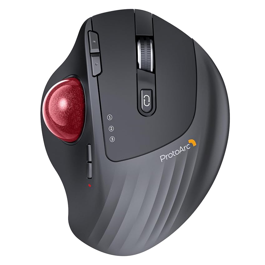 ProtoArc EM01 NL Mouse Trackball Senza Fili ProtoArc EM01 NL Mouse Trackball Senza Fili