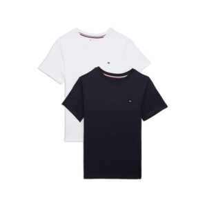 Tommy Hilfiger T-Shirt Bambino Confezione da 2 Maniche Corte Scollo Rotondo