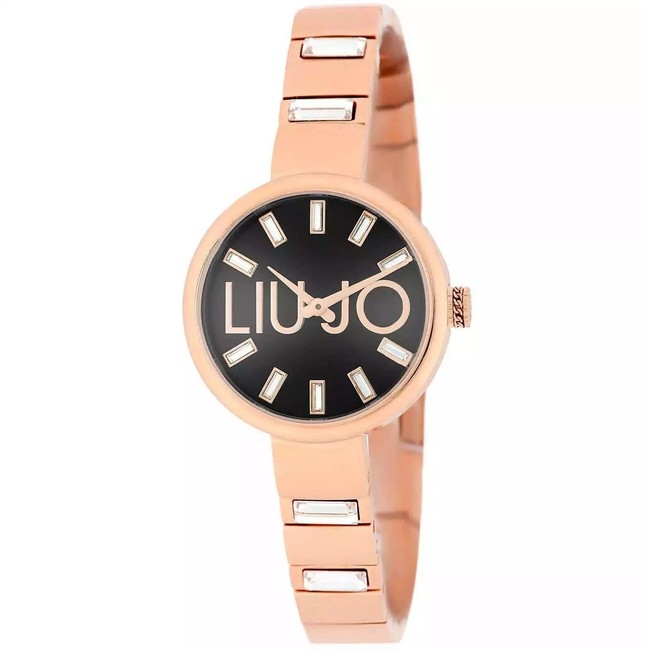 Liu Jo Luxurious TLJ2064 Orologio da donna in acciaio con cinturino semirigido