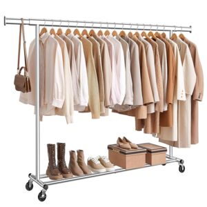 SONGMICS Stand Appendiabiti con Ruote