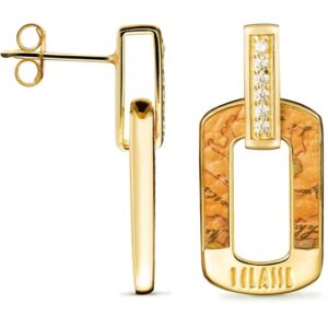 Orecchini Donna ALVIERO MARTINI 1a Classe ALMOR0023 Argento 925% Gold Dorato
