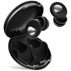 BAZOKKI Tappi Orecchie Dormire 2.0 - Metallo BAZOKKI Mute Upgrade | 45dB Riduzione Rumore Lab