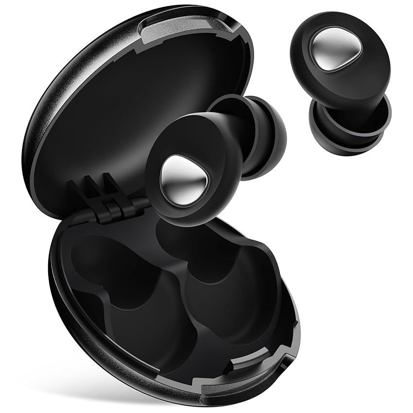 BAZOKKI Tappi Orecchie Dormire 2.0 - Metallo BAZOKKI Mute Upgrade | 45dB Riduzione Rumore Lab BAZOKKI Tappi Orecchie Dormire 2.0 - Metallo BAZOKKI Mute Upgrade | 45dB Riduzione Rumore Lab