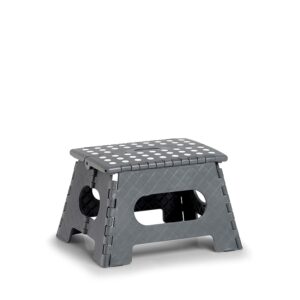 Zeller - Sgabello pieghevole in plastica di alta qualità