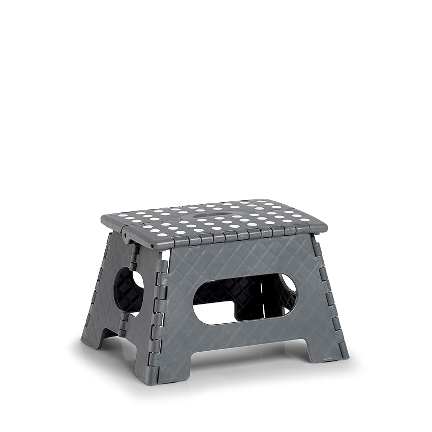 Zeller - Sgabello pieghevole in plastica di alta qualità