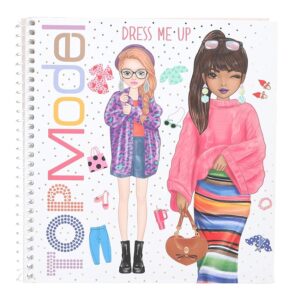 Depesche 13804 TOPModel Dress Me Up-Libro 24 Pagine di Motivi prestampati per Modelli