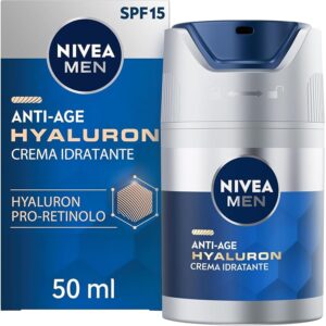 NIVEA MEN Anti-Age Hyaluron Crema Viso Idratante FP15 50 ml