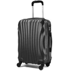 R.Leone Ryanair 55x40x20cm Valigia Trolley Bagaglio a mano Rigido Ultraleggero in