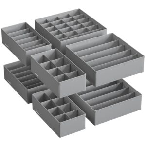 SONGMICS Set di 8 Divisori per Cassetti