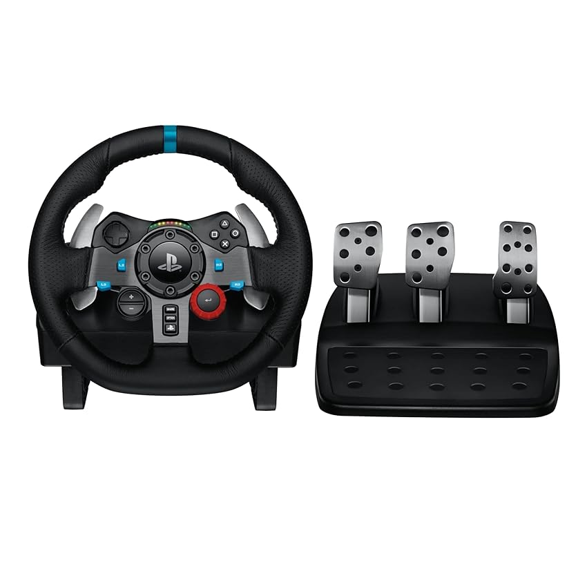 Logitech G G29 Driving Force volante da corsa e pedali con ritorno di forza dinamico reale Logitech G G29 Driving Force volante da corsa e pedali con ritorno di forza dinamico reale