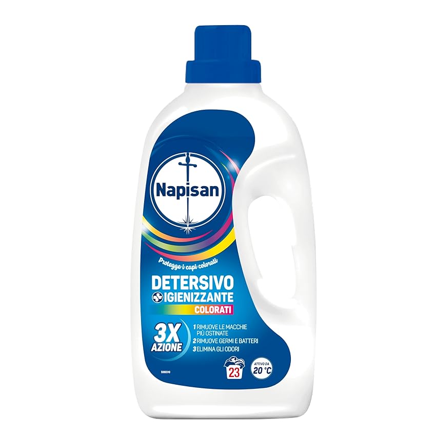 Napisan Detersivo Lavatrice Liquido Igienizzante Capi Colorati Napisan Detersivo Lavatrice Liquido Igienizzante Capi Colorati