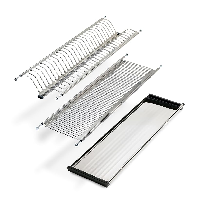 Emuca - Scolapiatti Drynox pensile per piatti e bicchieri