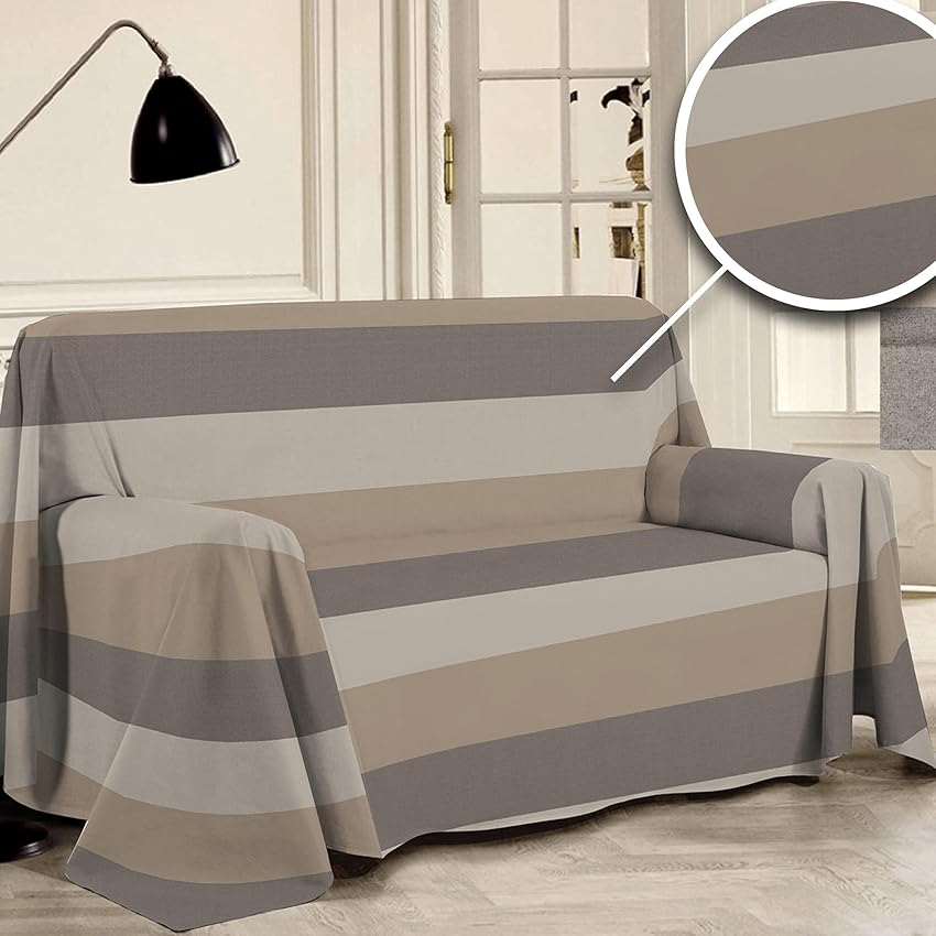 PENSIERI DELICATI Telo Copridivano 180 x 290 cm Made in Italy