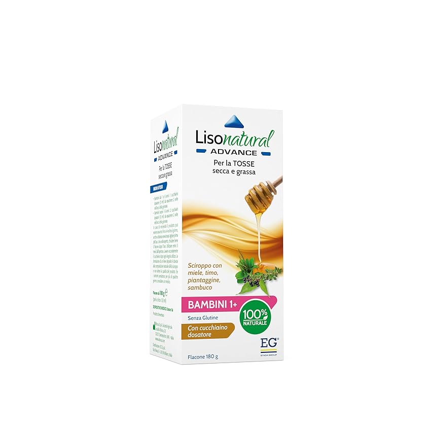 EG Lisonatural Advance Bambini - Sciroppo con Ingredienti di Origine Vegetale per EG Lisonatural Advance Bambini - Sciroppo con Ingredienti di Origine Vegetale per