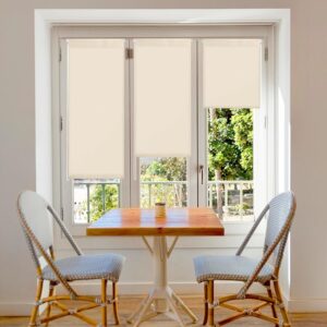 Blindecor Aure | Tenda a rullo traslucida tinta unita senza perforazione