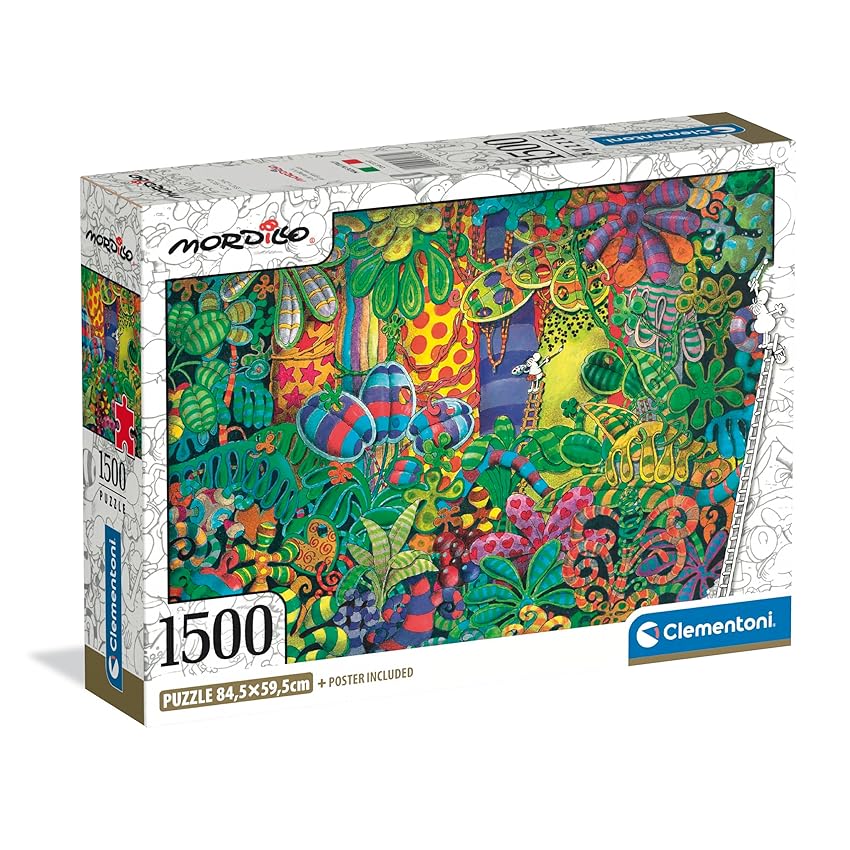 Clementoni - Puzzle 1500 Pezzi per Adulti e Ragazzi Clementoni - Puzzle 1500 Pezzi per Adulti e Ragazzi