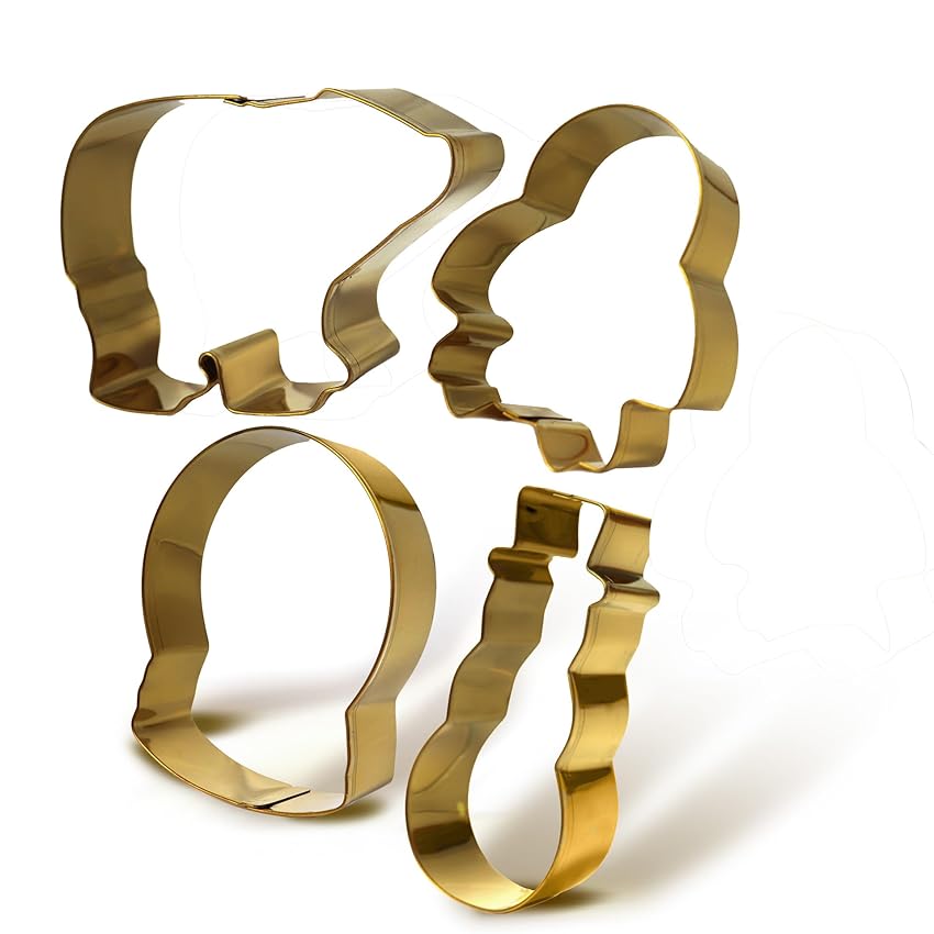 Zenker Set di 4pz taglia biscotti Palla di neve