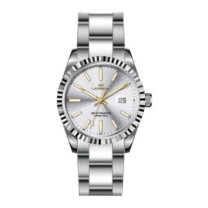 Lorenz Ginevra – Orologio Uomo Acciaio Silver Gold (28187AA)