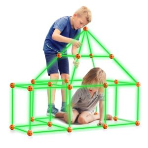 VEVOR Kit di Costruzione per Forte per Bambini 85 Pezzi