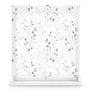 Blindecor Ara Grey Garden | Tenda avvolgibile stampata con tessuto traslucido
