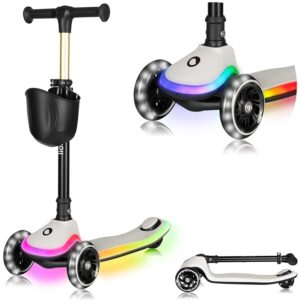 LIONELO Monopattino Bambino a 3 Ruote MEY per bambini da 3 anni fino a 50kg