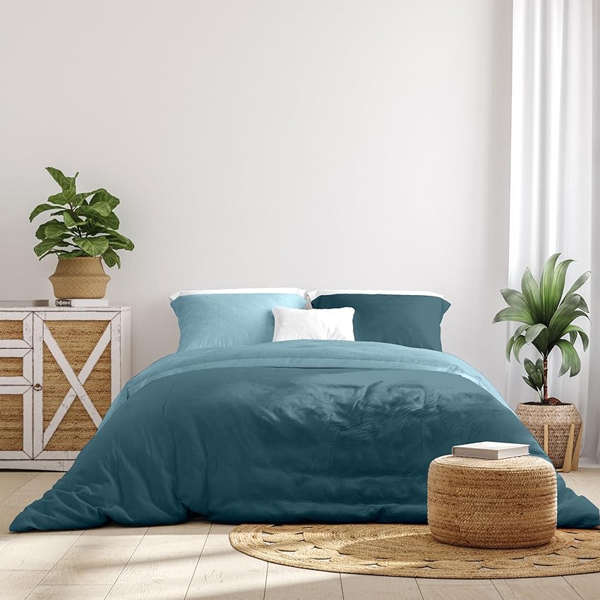 Ruggeri - Parure Copripiumino Matrimoniale | 100% Morbida Microfibra di Alta Qualità Ruggeri - Parure Copripiumino Matrimoniale | 100% Morbida Microfibra di Alta Qualità