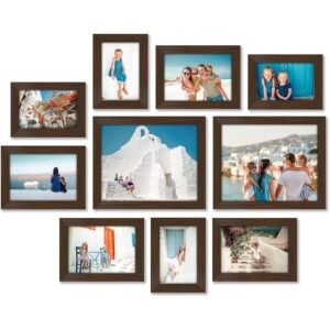 Americanflat Set Cornici Foto da Parete e da Tavolo 10 Pezzi