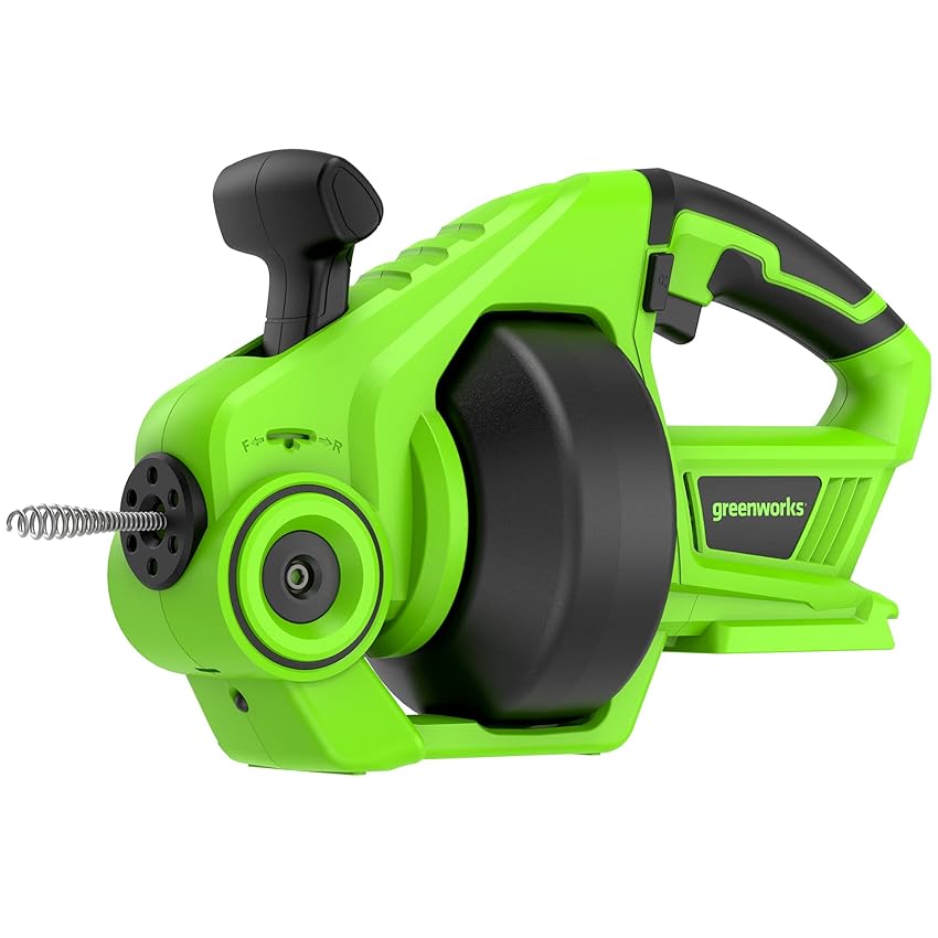 Greenworks G24DA Sturatubi a Batteria 550 giri/min. Greenworks G24DA Sturatubi a Batteria 550 giri/min.