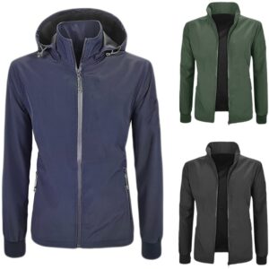 Giubbotto Uomo Invernale Giubbino Cappuccio Imbottito Pile Piumino Giacca VEQUE