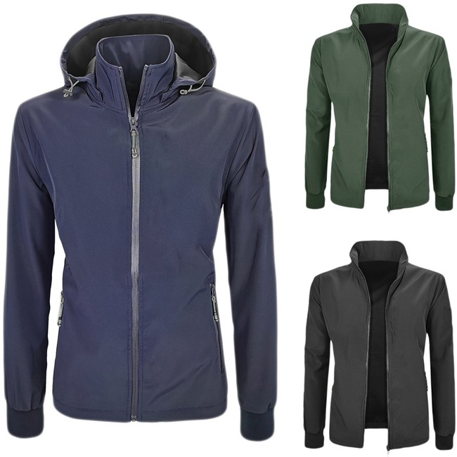 Giubbotto Uomo Invernale Giubbino Cappuccio Imbottito Pile Piumino Giacca VEQUE