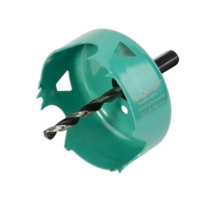 wolfcraft Sega a tazza in acciaio al carbonio