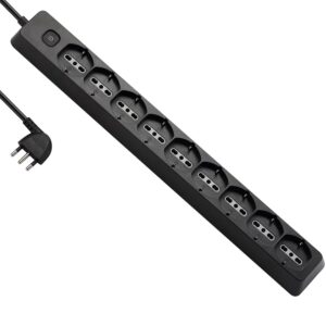 Electraline 61924 Multipresa 9 Posti polivalenti P40 (Schuko + 10/16A)