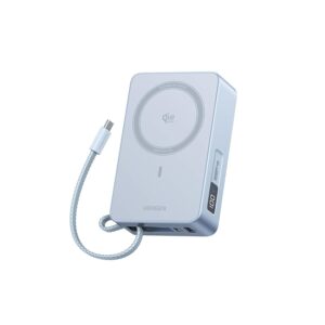 UGREEN MagFlow Qi2 25W Power Bank 20000mAh USB C PD 45W Cavo Compatibile con MagSafe