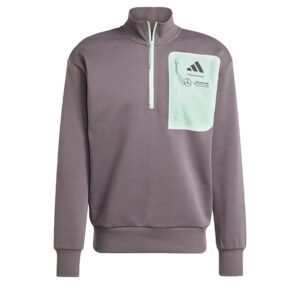 Adidas Uomo Mercedes - AMG Petronas Formula One Team Premium Woven Fleece Top Men