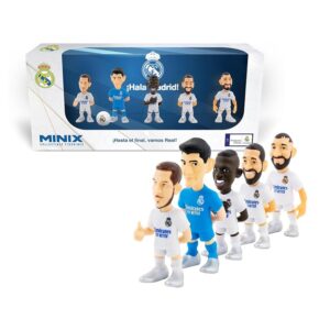MINIX Confezione da 5 figure 7 Cms Real Madrid CF