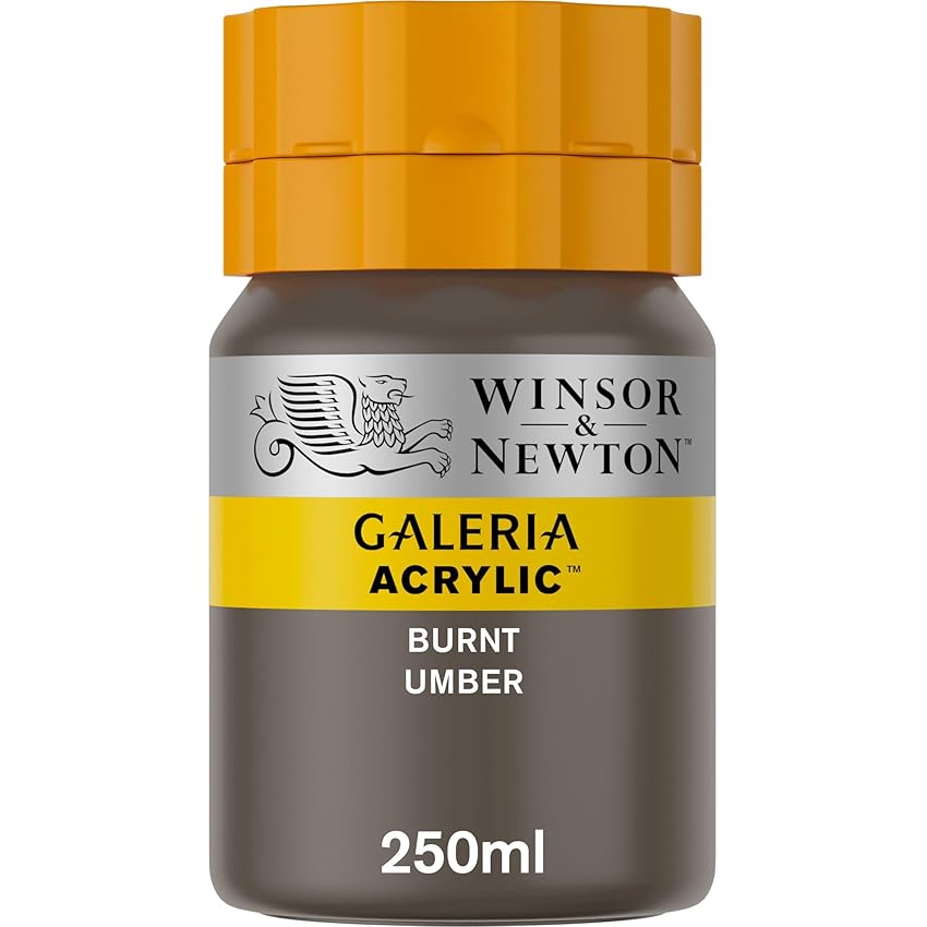 Winsor & Newton Galeria Colore Acrilico 250 ml - Terra d'Ombra Bruciata Winsor & Newton Galeria Colore Acrilico 250 ml - Terra d'Ombra Bruciata