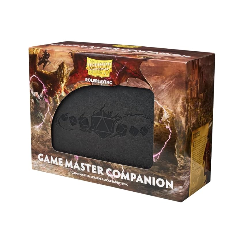 Arcane Tinmen- Dragon Shield Rpg: Game Master Companion: Screen & Accesory Box: Iron