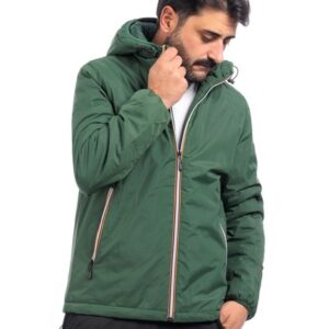 Giubbotto Uomo Invernale Giubbino Cappuccio Imbottito Impermeabile Giacca VEQUE