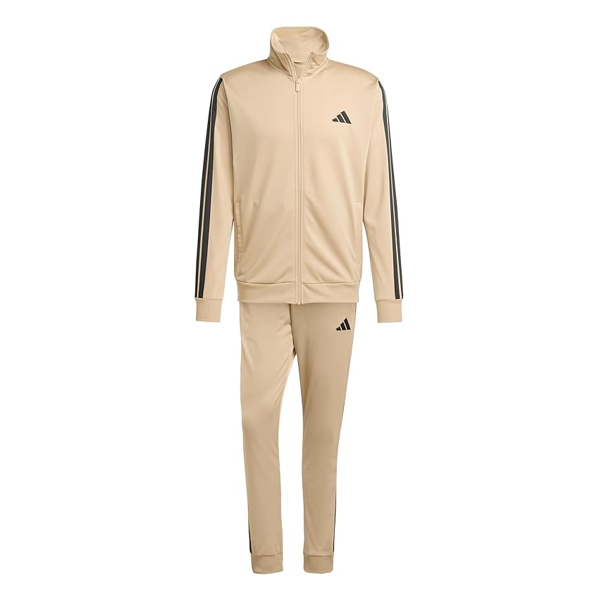 adidas Uomo SPORTSWEAR BASIC 3 STRIPES TRICOT TRACKSUIT