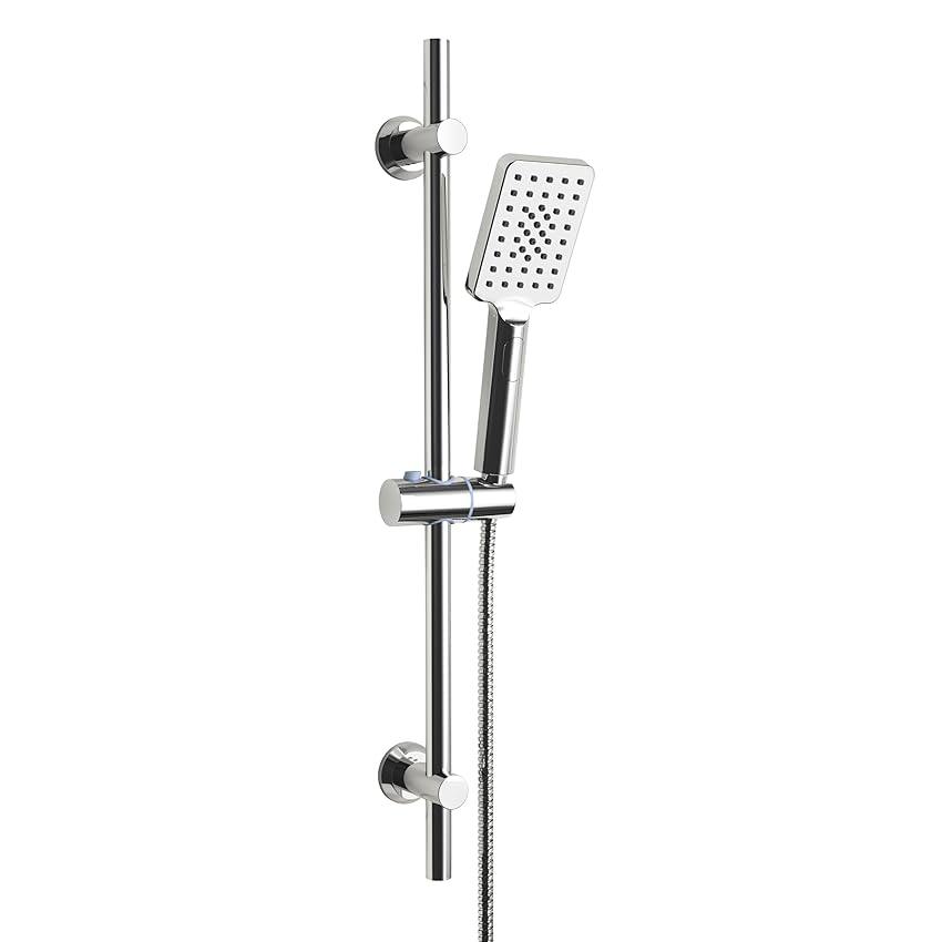 Görbach Colonna Doccia in Acciaio Inox con Doccetta a 3 Getti Görbach Colonna Doccia in Acciaio Inox con Doccetta a 3 Getti