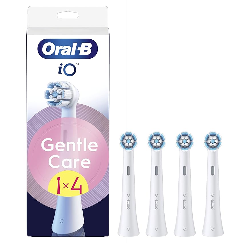 Oral-B Testine di Ricambio iO Gentle Care Bianche