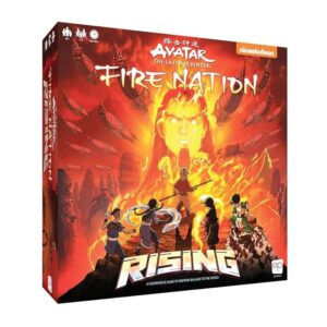 Avatar The Last Airbender: Fire Nation Rising | Cooperative Board Game | Featuring