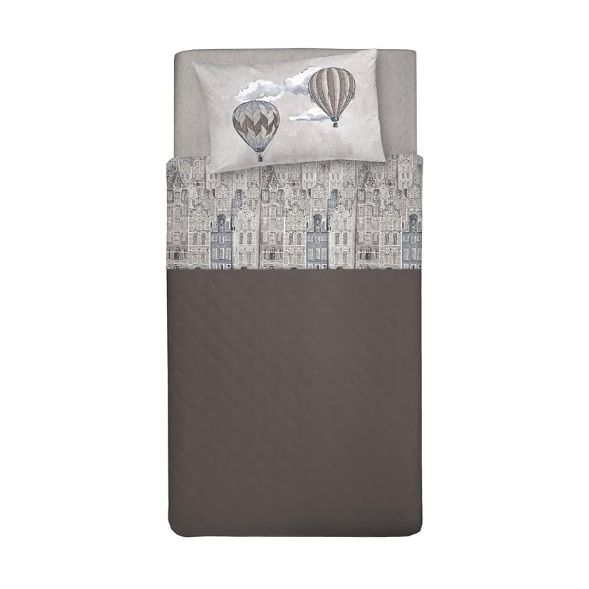 PENSIERI DELICATI Completo Letto 1 Piazza e Mezza 100% Cotone PENSIERI DELICATI Completo Letto 1 Piazza e Mezza 100% Cotone