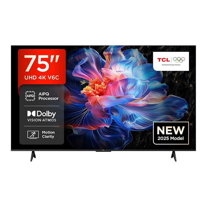 TCL 75V6C TV 75'' 4K UHD Smart LED TV TCL 75V6C TV 75'' 4K UHD Smart LED TV