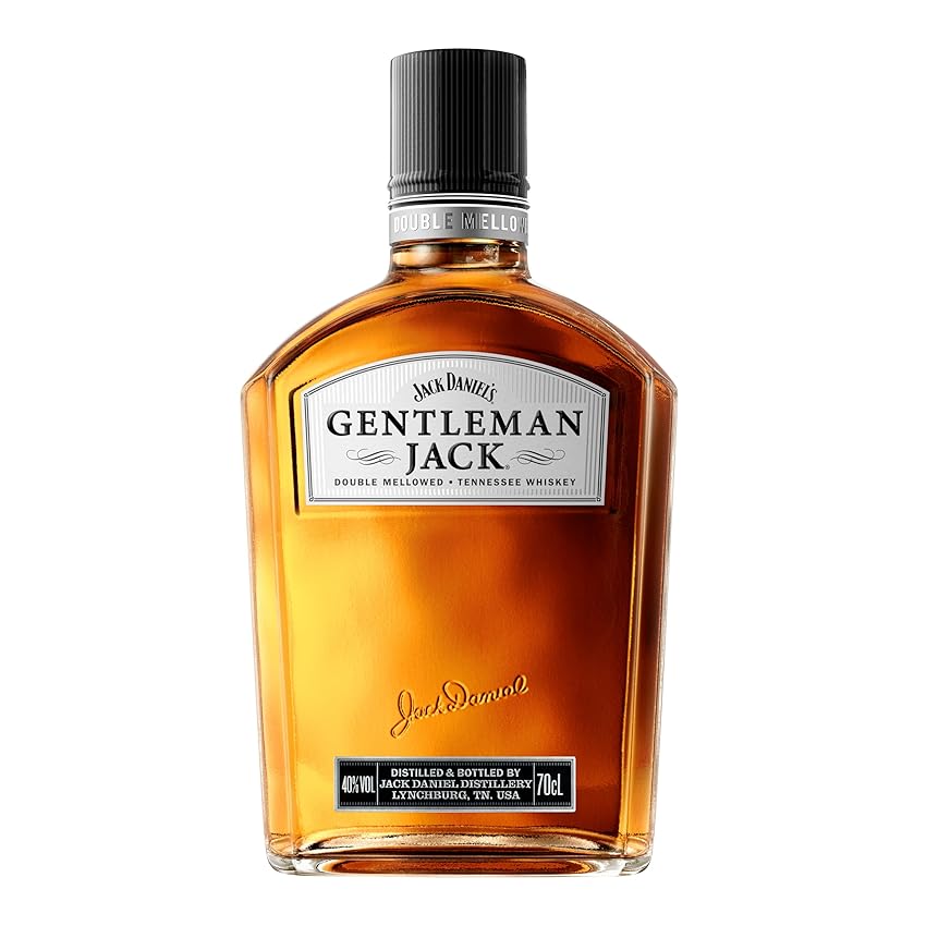 Jack Daniel’s Gentleman Jack 70cl - Whiskey con doppio filtraggio Jack Daniel’s Gentleman Jack 70cl - Whiskey con doppio filtraggio