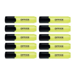 Zakreslacz OFFICE PRODUCTS 2-5mm zólty 10 sztuk