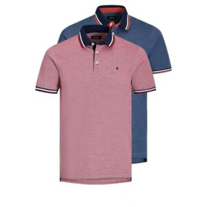 JACK & JONES JJEPAULOS POLO SS 2PK MP NOOS